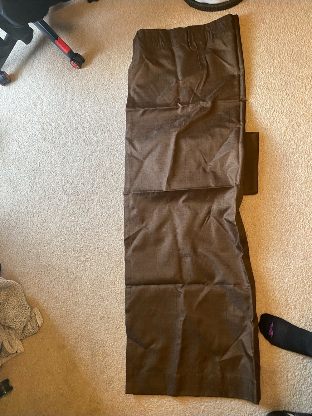 Brown Curtains 2 panels